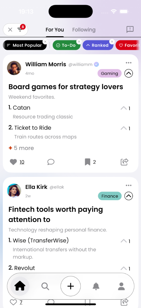 Asalist App Interface
